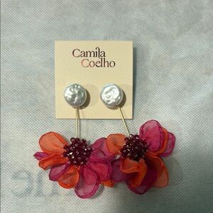 Flower earrings